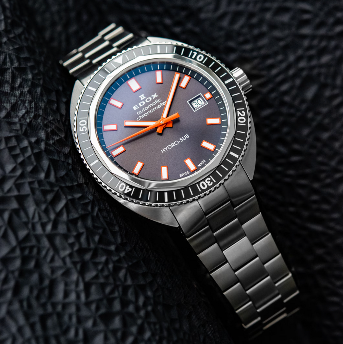 Edox Hydro-Sub Date Automatic COSC