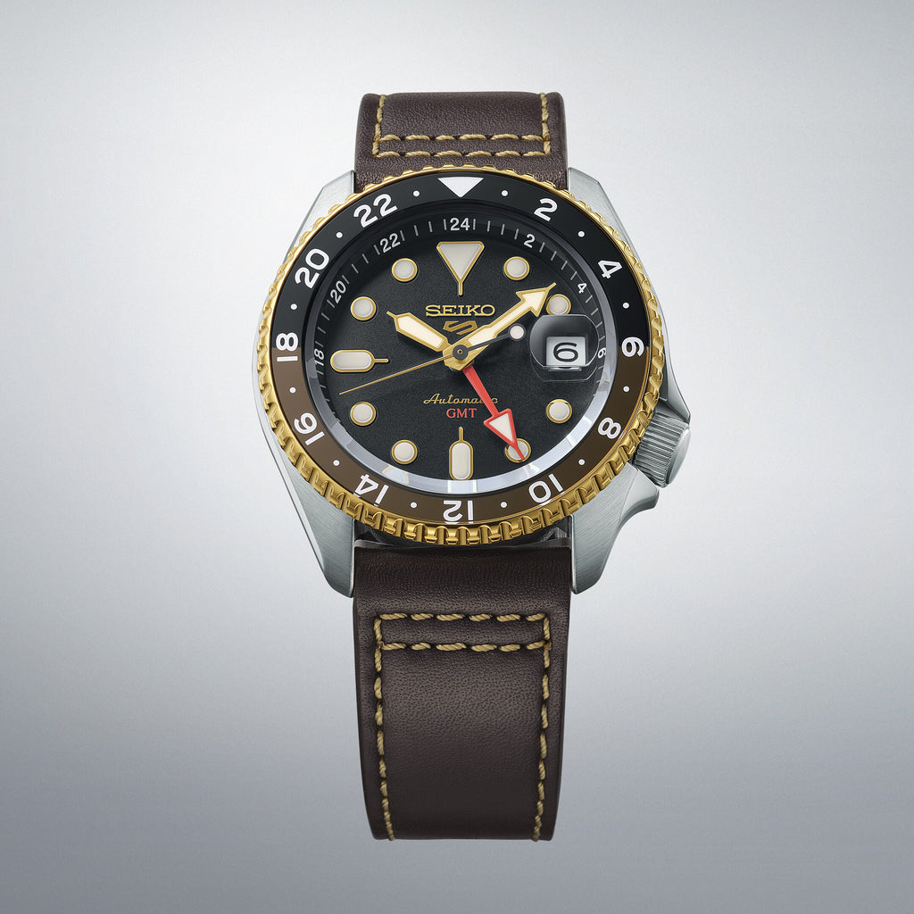 Seiko 5 Sports GMT Mocha SKX Re-Interpretation