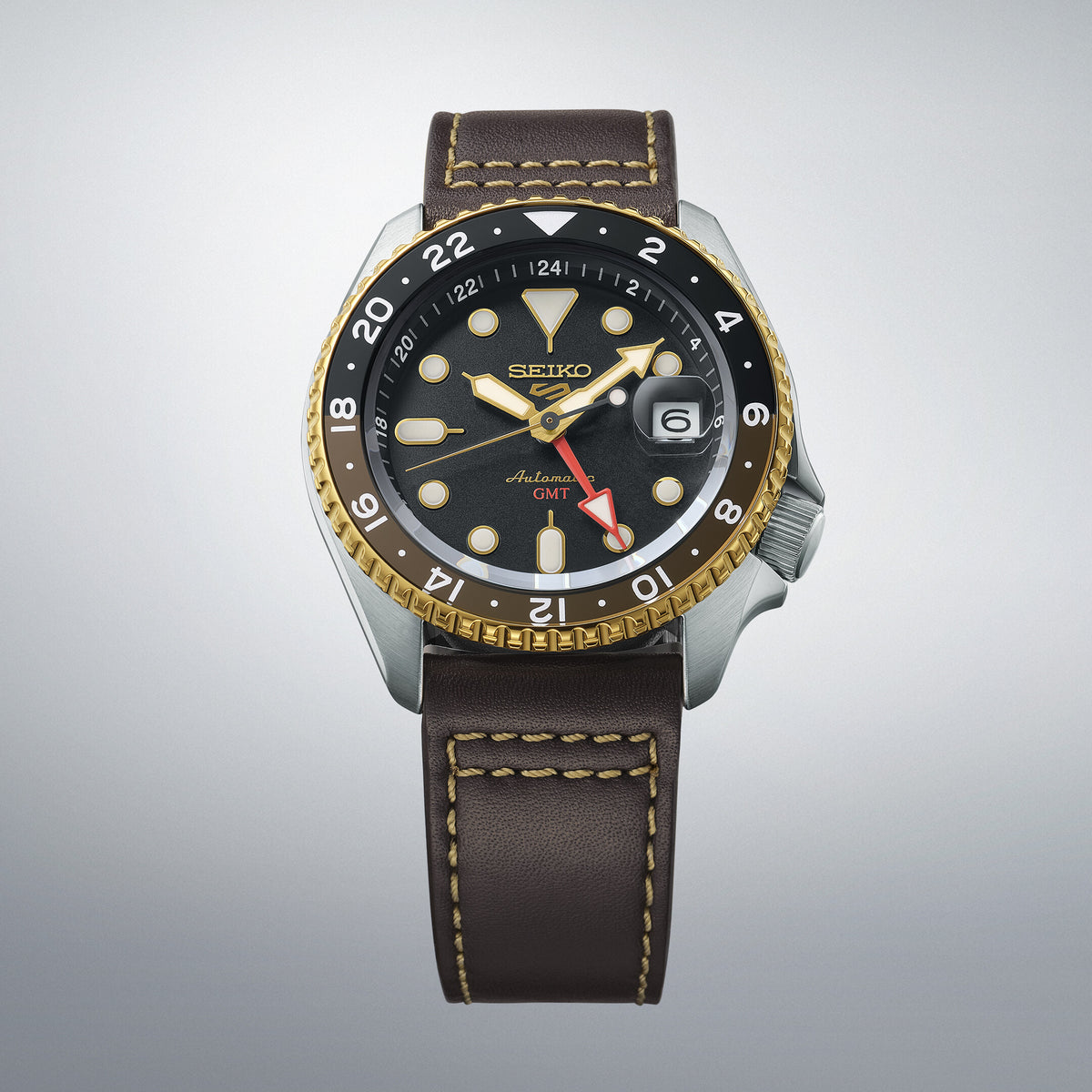 Seiko 5 Sports GMT Mocha SKX Re-Interpretation