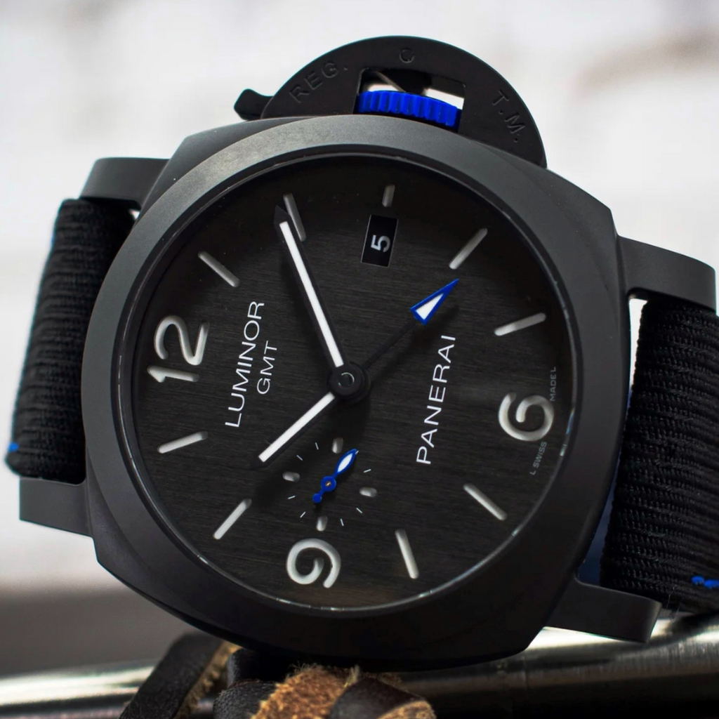 Panerai Luminor Base Gmt Bucherer Blue