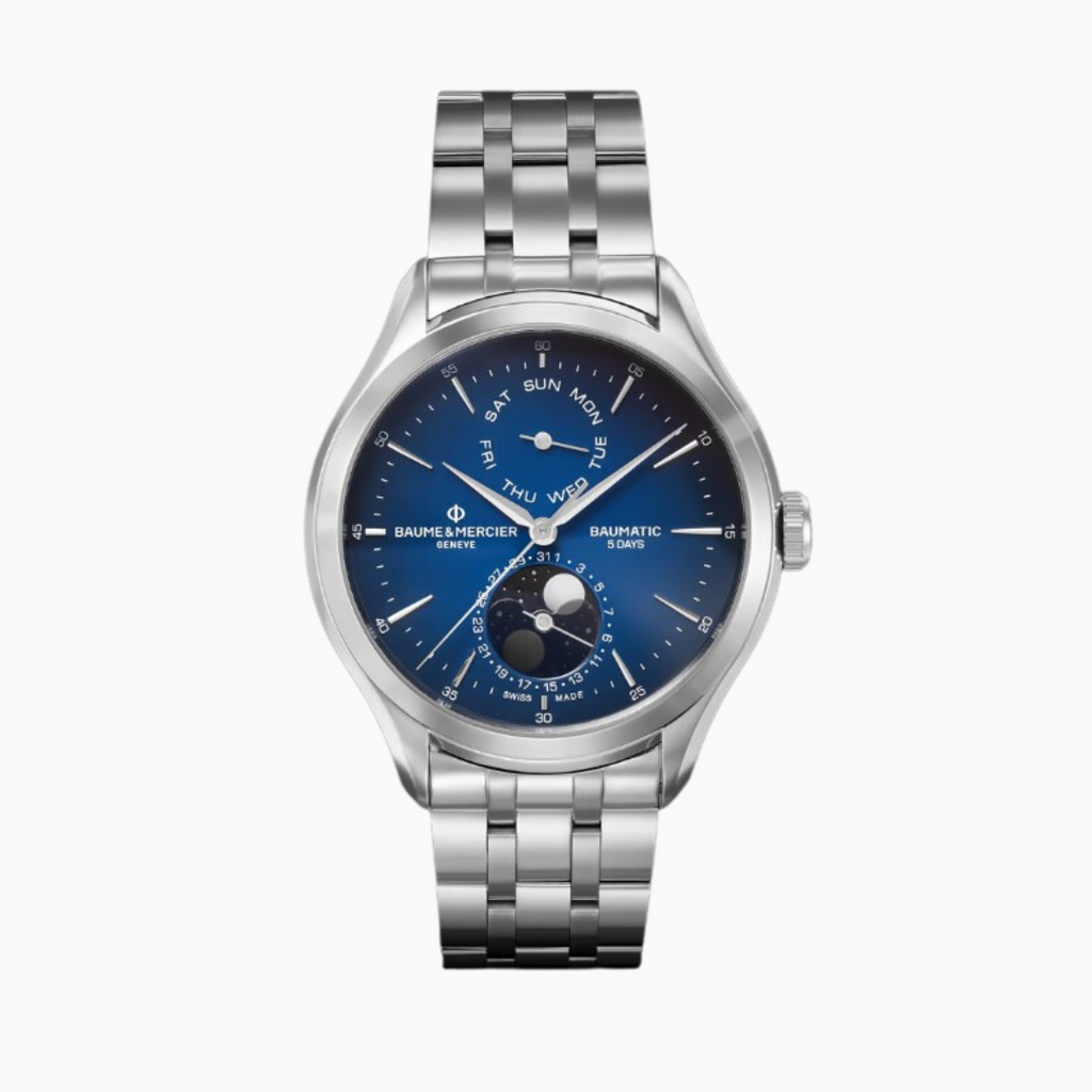 Baume et Mercier Clifton Baumatic 10725 Day Date Mondphase