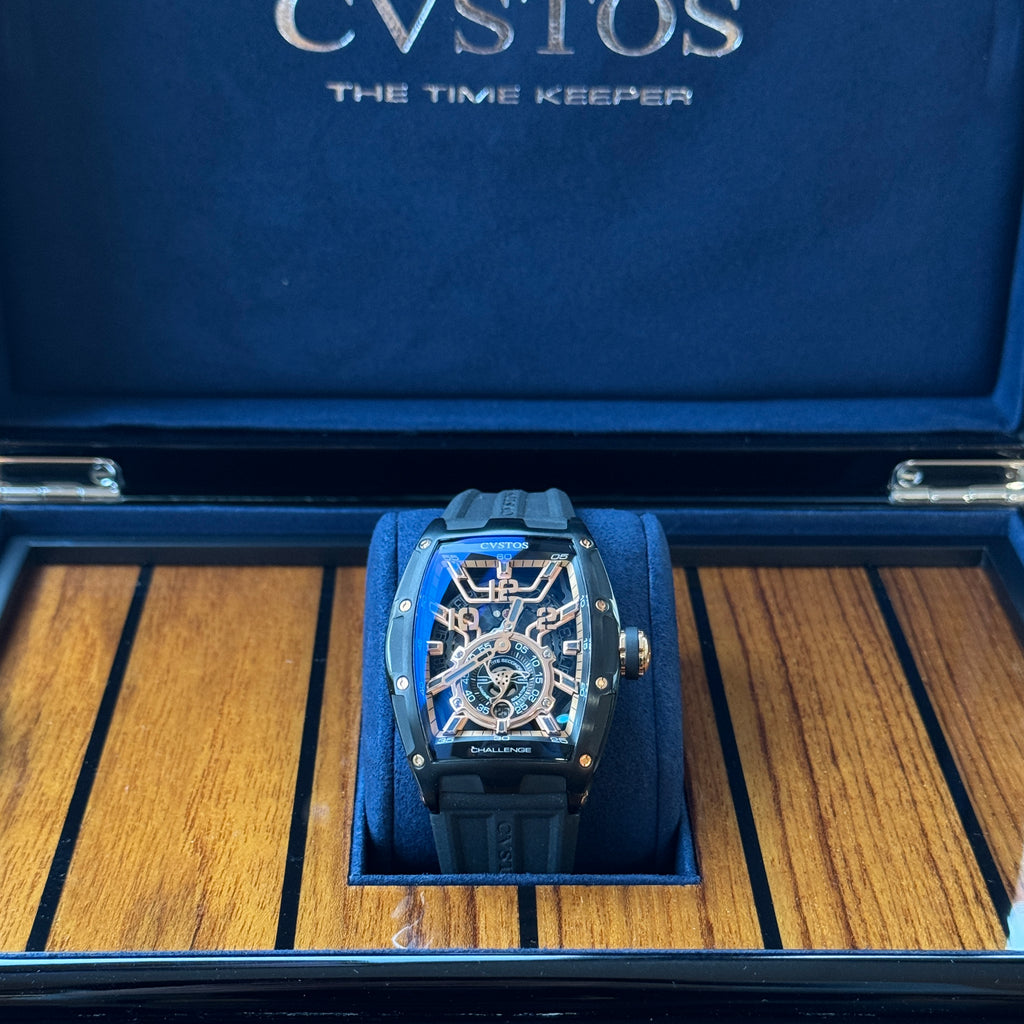 Cvstos Challenge JETLINER PS BLACK TITANIUM/BLACK DIAL/5N COMP