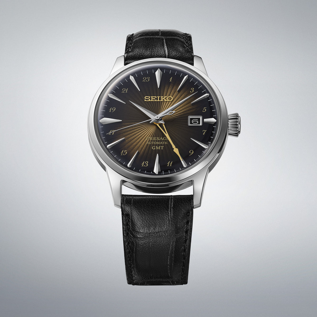 Seiko Presage Automatik GMT Rusty Nail Cocktail Time
