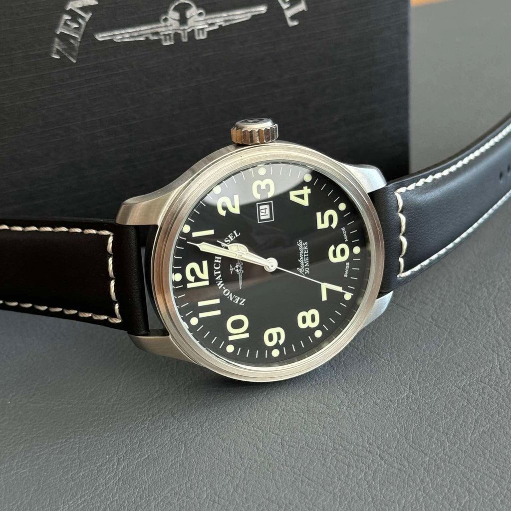 Zeno Watch Oversized Pilot Automatic