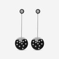 Damiani Ohrhänger 18 Kt Weissgold mit Onyx und Diamanten 1,37 ct 261384