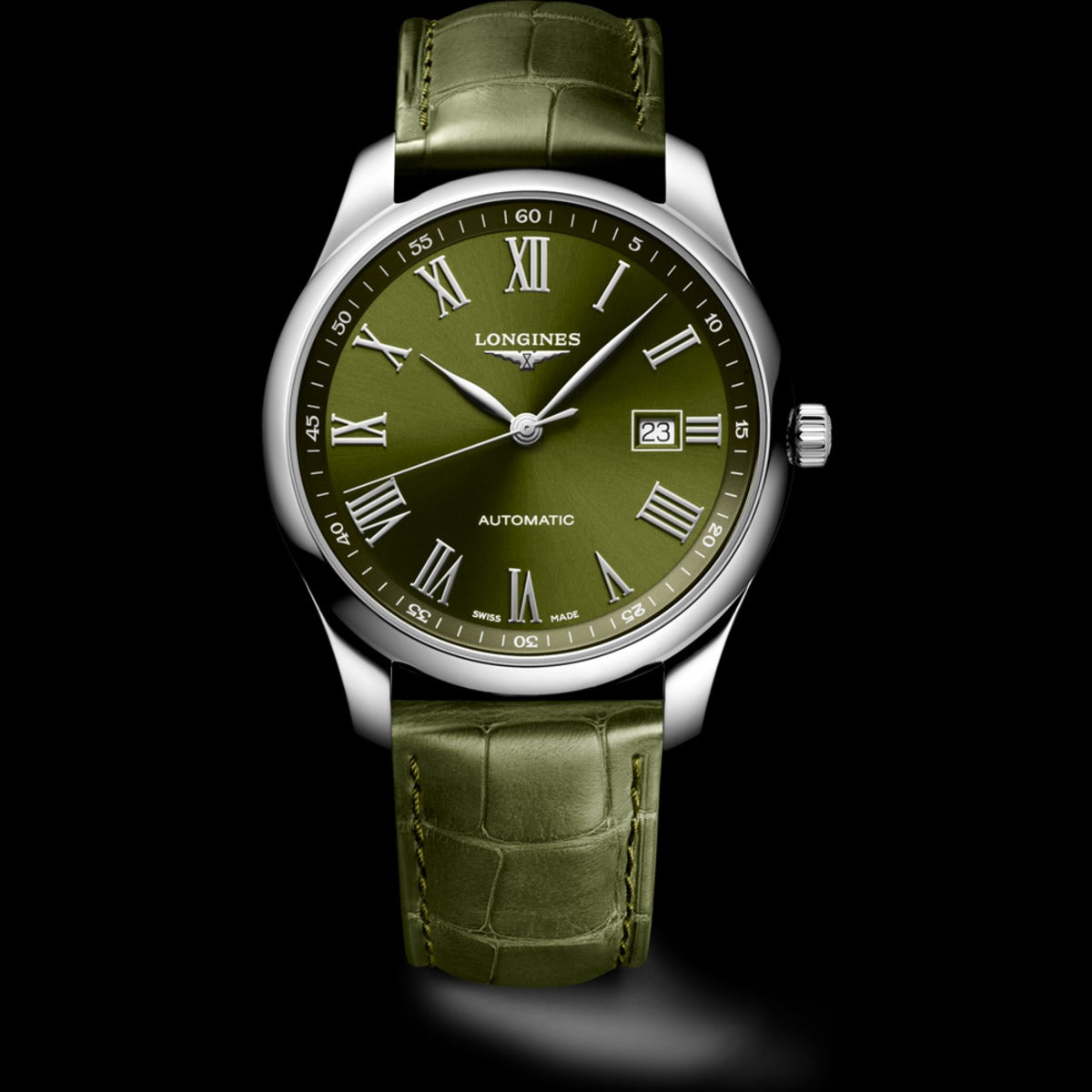 Longines Master Collection 42mm Grün L2.893.4.09.2