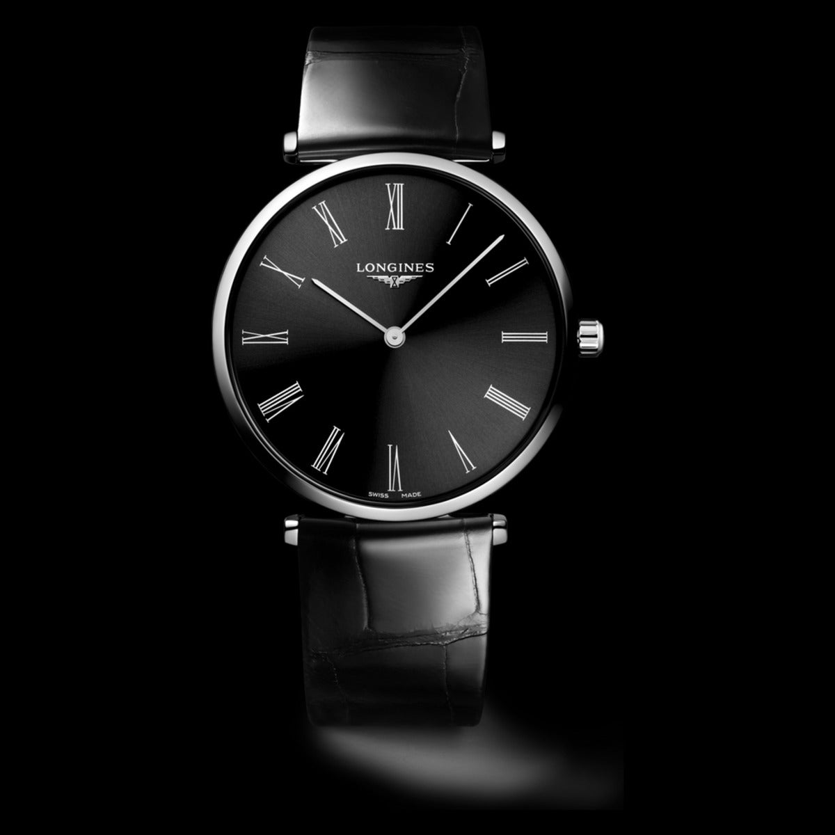 Longines La Grande Classique 38mm Schwarz L4.866.4.51.2