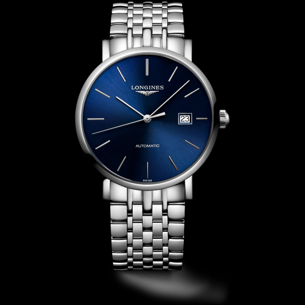 Longines Elegant Collection 39mm Blau L4.910.4.92.6
