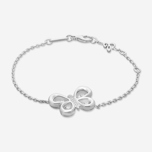 Chopard Happy Diamonds Happy Butterfly Armband 18 Kt Weissgold 85A511-1201